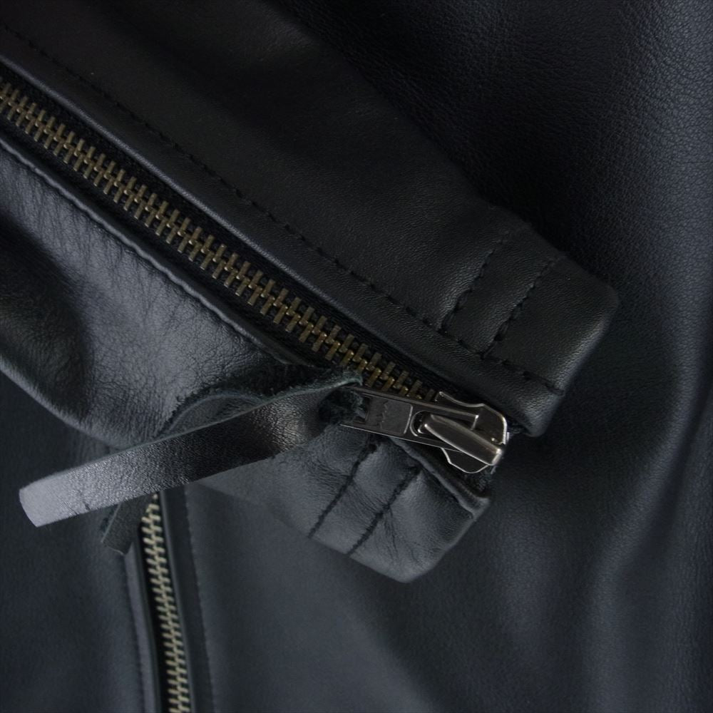 KADOYA カドヤ LRS1642 TWR-2 K'S LEATHER ダブル ライダース ジャケット ブラック系 S【美品】【中古】
