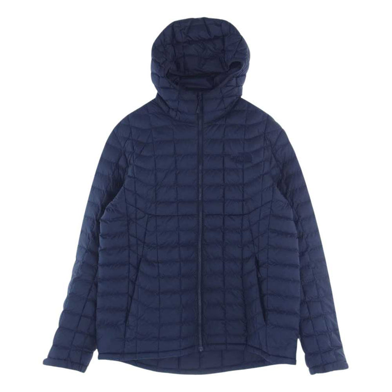 THE NORTH FACE ノースフェイス NY51803Z ティーボールテック キルト フーディ ジャケット ネイビー系 XL【中古】