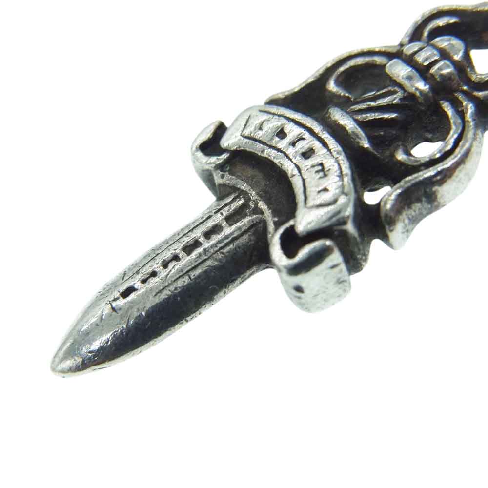 CHROME HEARTS クロムハーツ（原本無） #5 DAGGER ダガー チャーム ペンダントトップ シルバー系【中古】