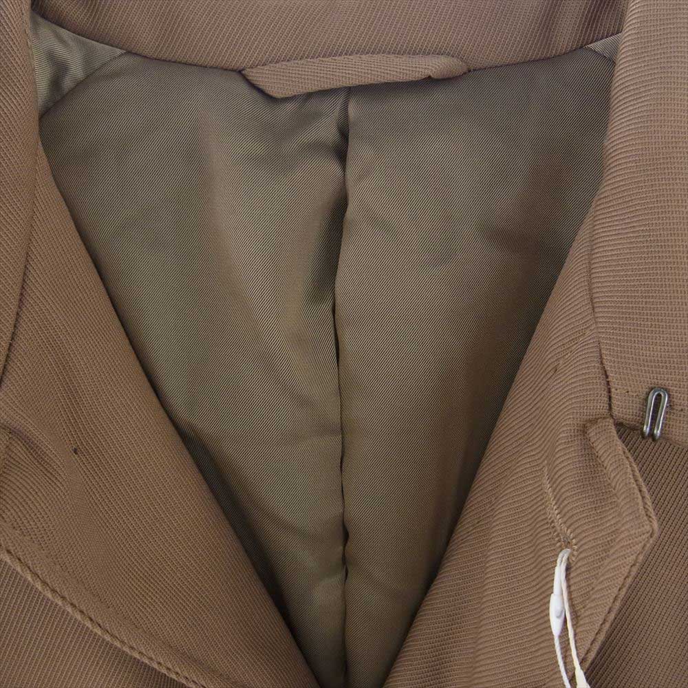 BEAMS ビームス SOLOTEX イージーフィット ステンカラーコート ブラウン系 S【美品】【中古】