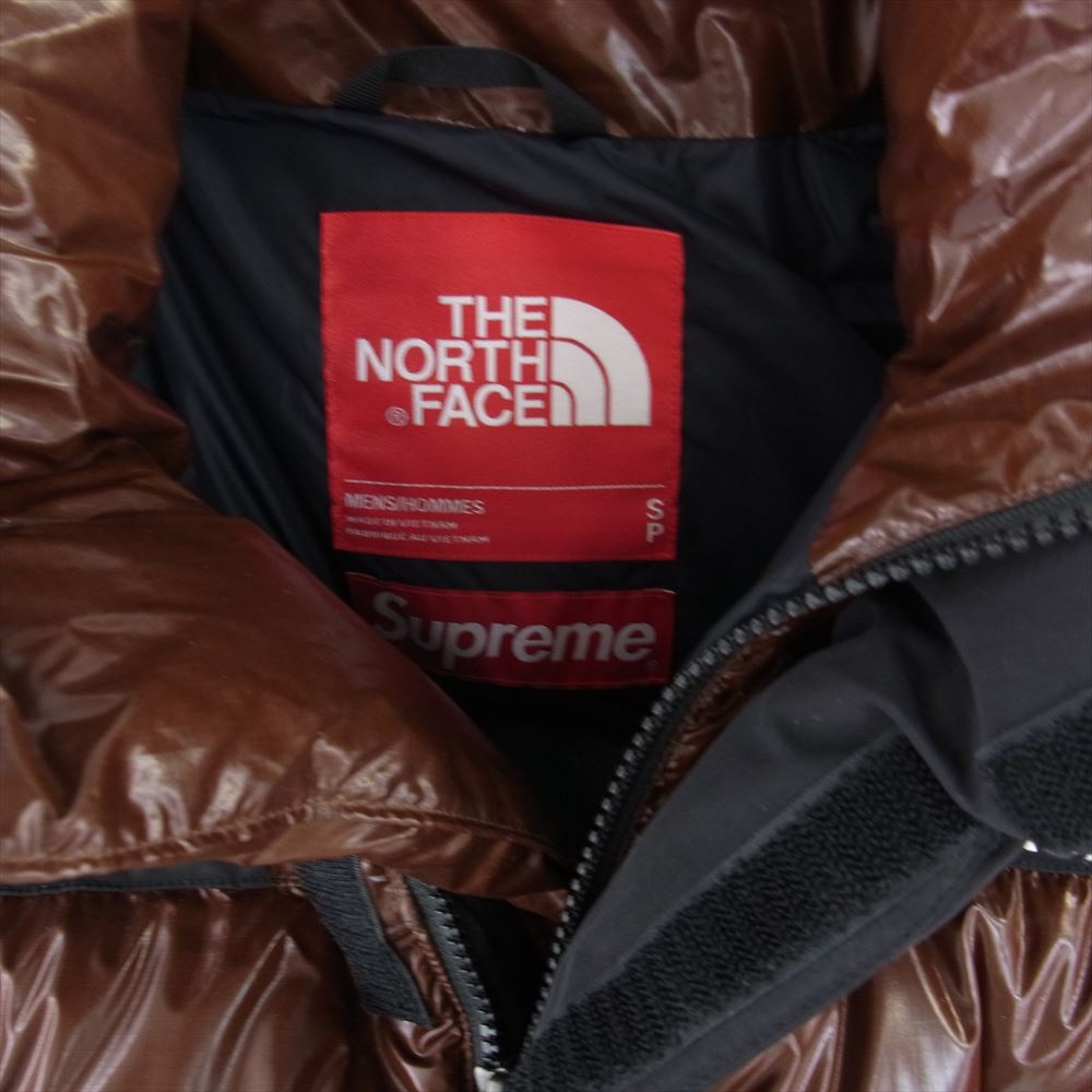 Supreme シュプリーム 22AW ND52206I The North Face 700-Fill Down Parka ノースフェイス 700フィル ダウン パーカー ジャケット ブラウン系 S【中古】