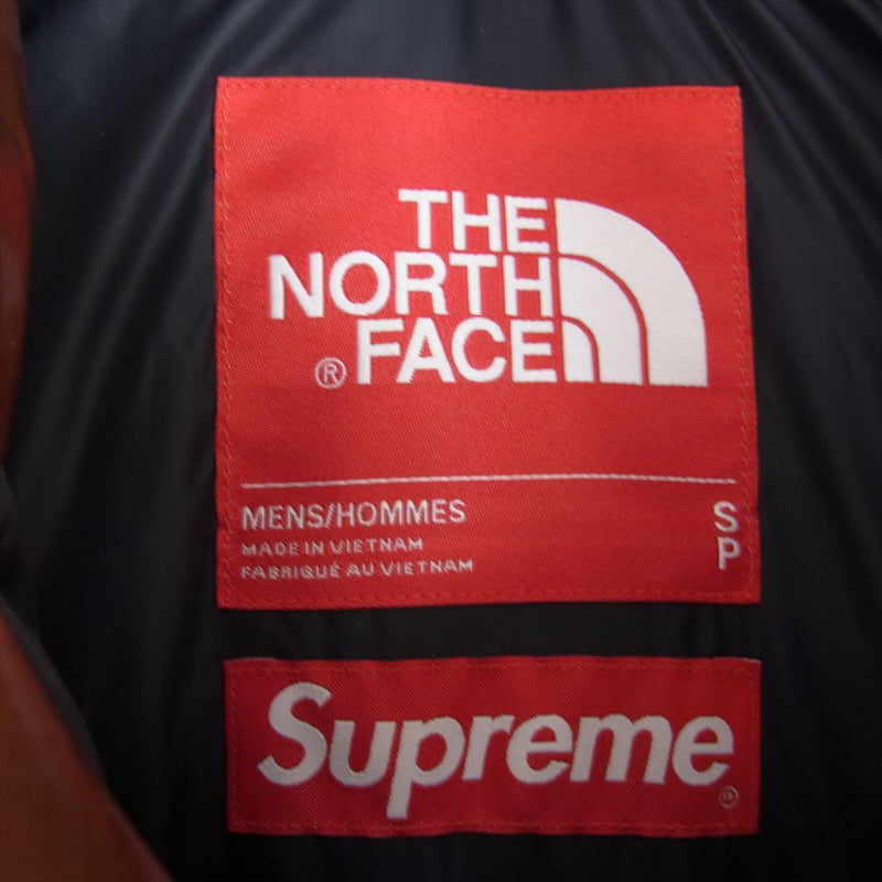 Supreme シュプリーム 22AW ND52206I The North Face 700-Fill Down Parka ノースフェイス 700フィル ダウン パーカー ジャケット ブラウン系 S【中古】