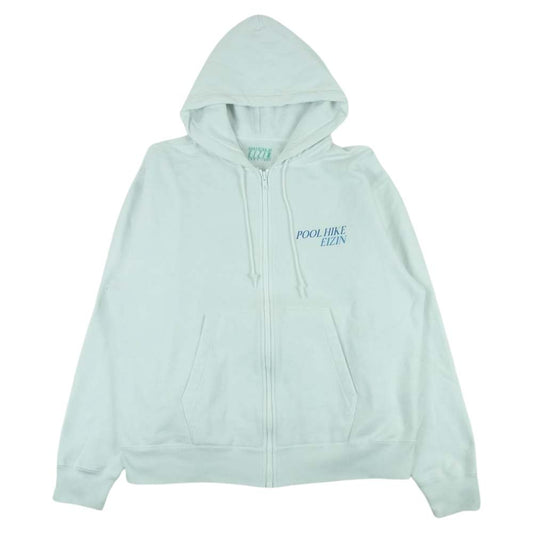 UNITED ARROWS ユナイテッドアローズ BY2019P B&Y EIZIN SUZUKI 鈴木英人 スズキエイジン 別注 フルジップ パーカー フーディ ホワイト系 XL【中古】