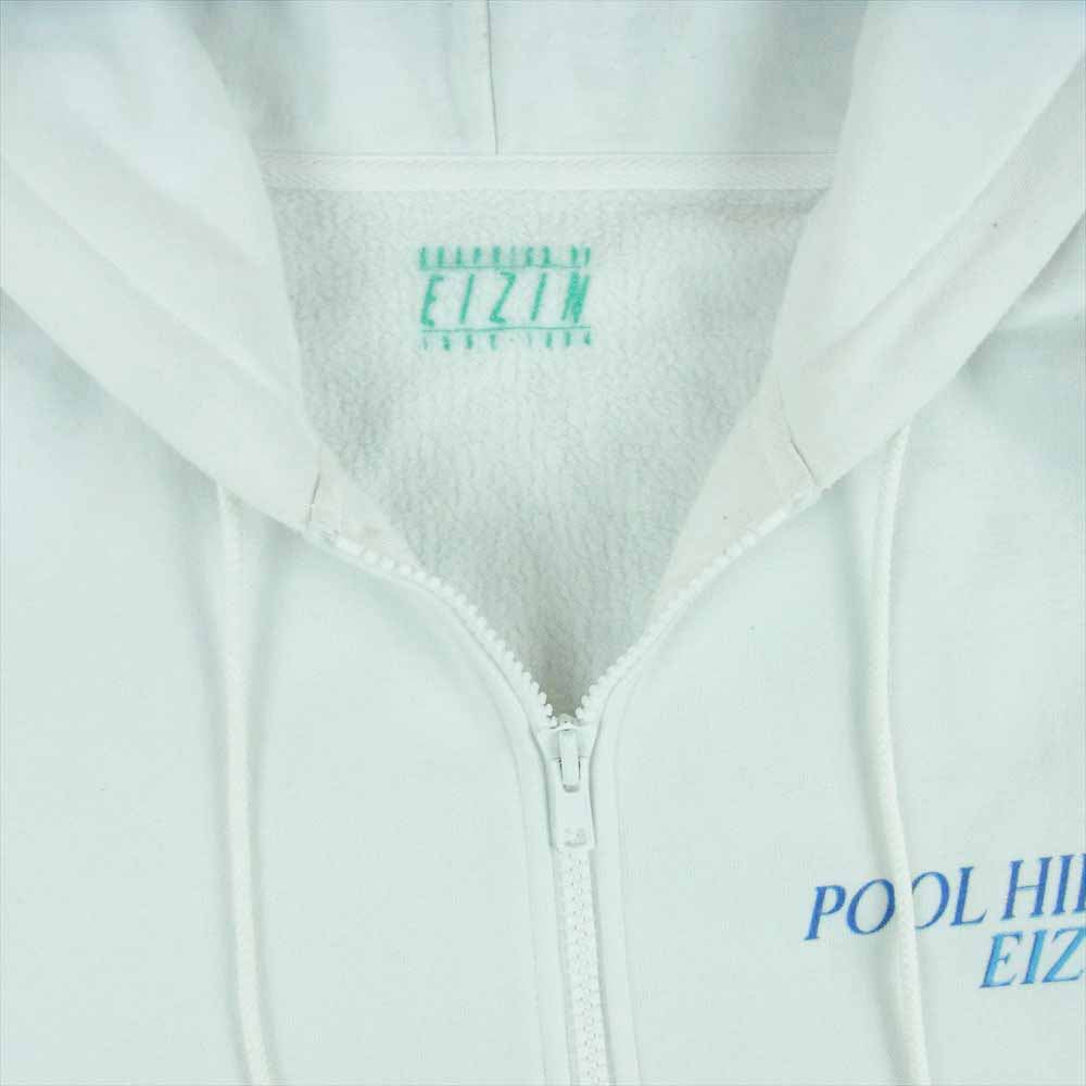 UNITED ARROWS ユナイテッドアローズ BY2019P B&Y EIZIN SUZUKI 鈴木英人 スズキエイジン 別注 フルジップ パーカー フーディ ホワイト系 XL【中古】