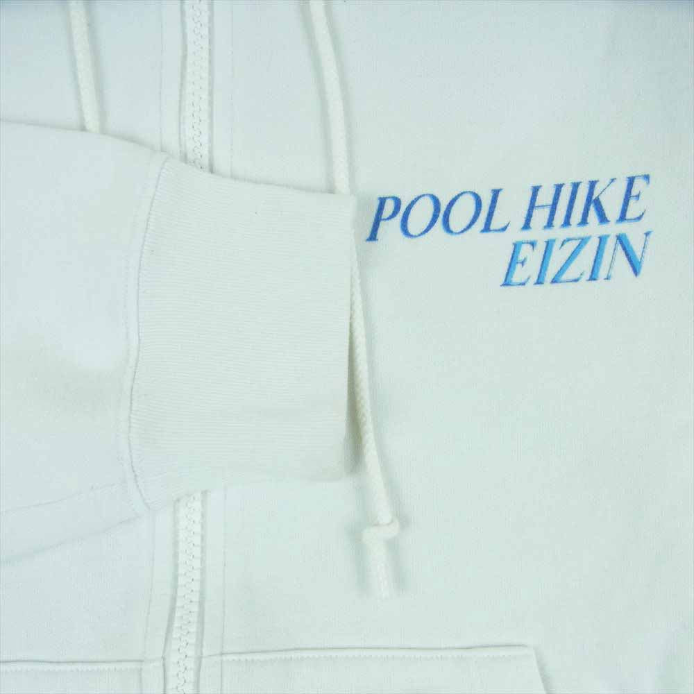 UNITED ARROWS ユナイテッドアローズ BY2019P B&Y EIZIN SUZUKI 鈴木英人 スズキエイジン 別注 フルジップ パーカー フーディ ホワイト系 XL【中古】