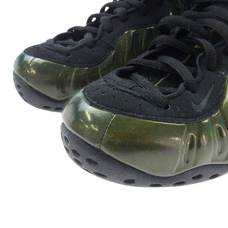 NIKE ナイキ 314996-301 Air Foamposite One Legion Green エアフォームポジット ワン レギオン グリーン スニーカー ブラック系 グリーン系 25cm【中古】