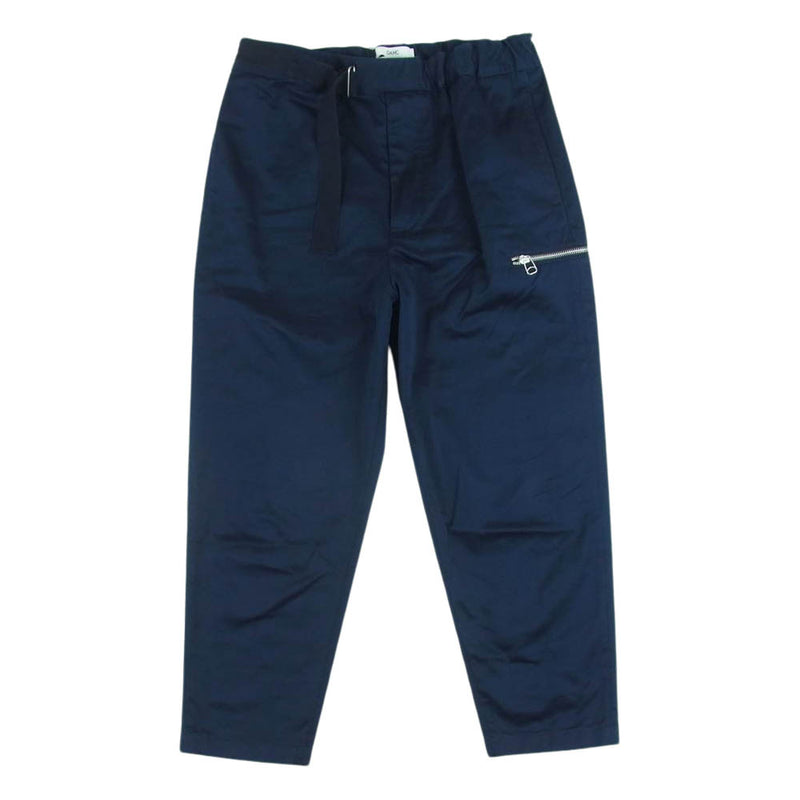 オーエーエムシー OAMP310731 REGS JOGGERS ZIP CROPPED PANTS テクノファブリック クロップド ジョガー パンツ ネイビー系 S【中古】