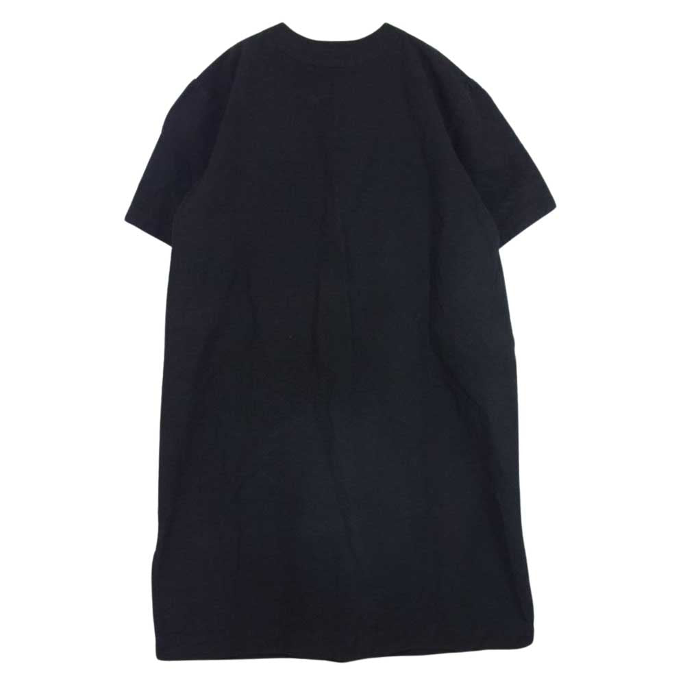 ラボレイトリー  コットン リネン Vネック ワンピース ブラック系 FREE【中古】