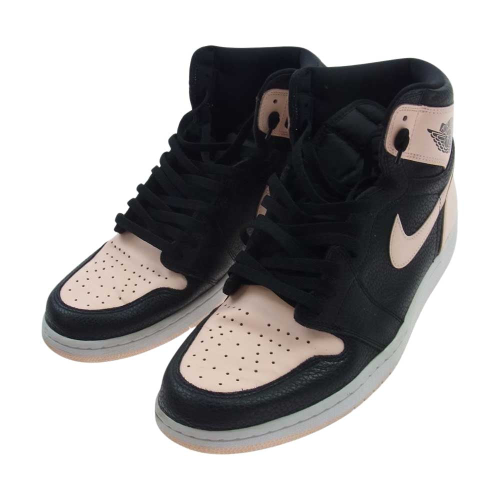 NIKE ナイキ 555088-081 Air Jordan 1 Retro High OG Crimson Tint エアジョーダン1 レトロ ハイ OG クリムゾン ティント スニーカー ブラック系 32cm【中古】