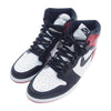 NIKE ナイキ 555088-125 Air Jordan 1 Retro High OG Black Toe エアジョーダン 1 レトロ ハイ OG ブラック トゥ スニーカー ブラック系 レッド系 ホワイト系 32cm【新古品】【未使用】【中古】