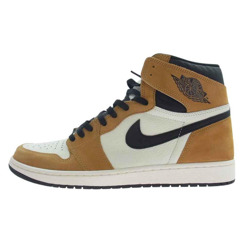 NIKE ナイキ 555088-700 Air Jordan 1 RETRO High Rookie of The Year エアジョーダン1 レトロ ハイ OG ルーキー オブ ザ イヤー スニーカー ブラウン系 32cm【新古品】【未使用】【中古】