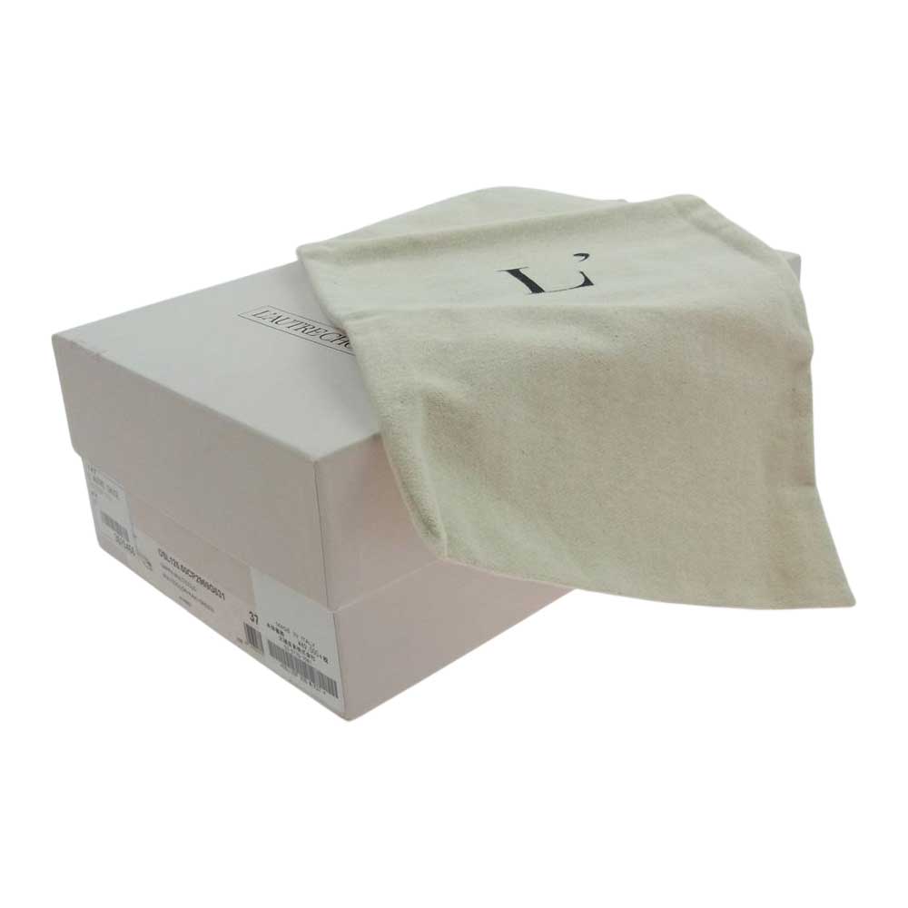 ロートレショーズ ストラップ ヒール サンダル カーキ系 37【極上美品】【中古】