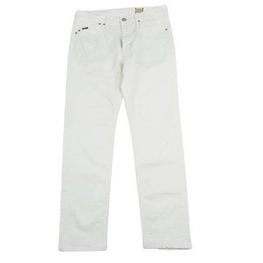 YANUK ヤヌーク 57221011 VINCENT ヴィンセント スリムテーパード パンツ ホワイト系 31【中古】