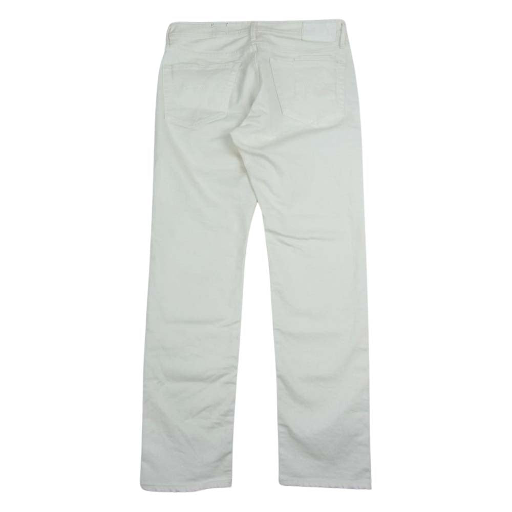 YANUK ヤヌーク 57221011 VINCENT ヴィンセント スリムテーパード パンツ ホワイト系 31【中古】
