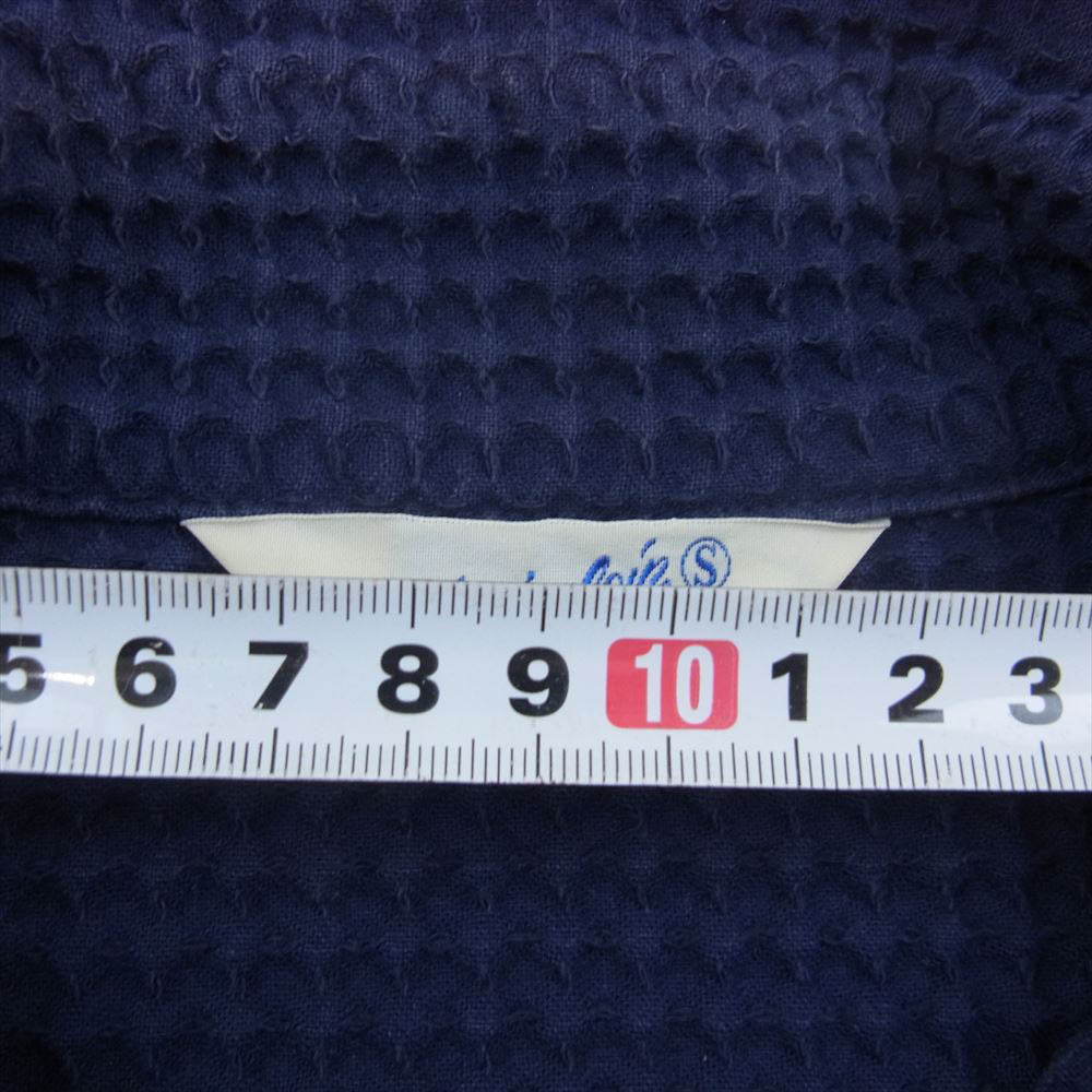 TENDERLOIN テンダーロイン T-WAFFLE JKT ワッフル ジャケット ボタンダウン パープル系 S【中古】