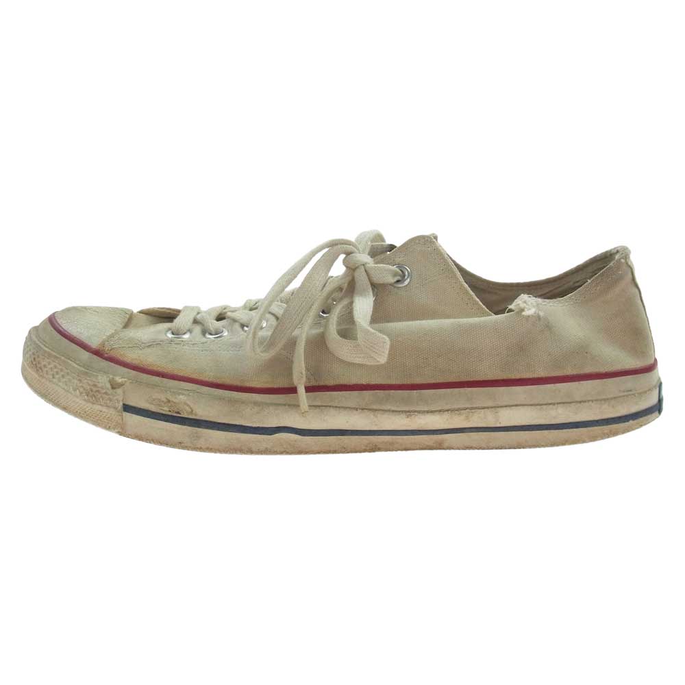 CONVERSE コンバース 70s vintage ヴィンテージ オリジナル チャックテイラー ローカット スニーカー オフホワイト系 12【中古】