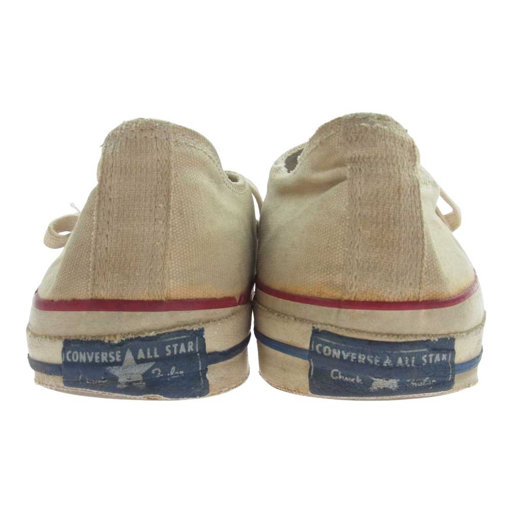 CONVERSE コンバース 70s vintage ヴィンテージ オリジナル チャックテイラー ローカット スニーカー オフホワイト系 12【中古】