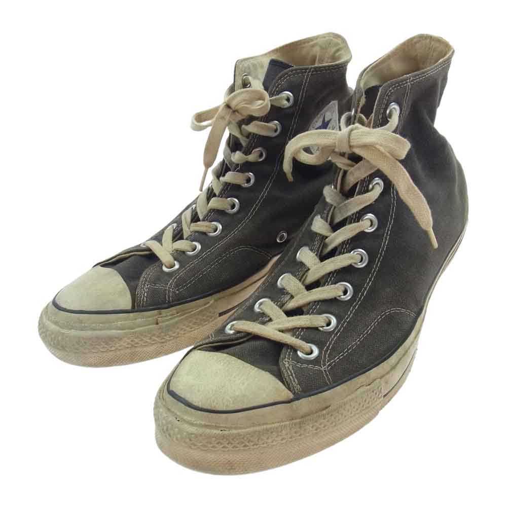 CONVERSE コンバース 70s vintage ヴィンテージ オリジナル チャックテイラー ハイカット スニーカー グレー系 12【中古】