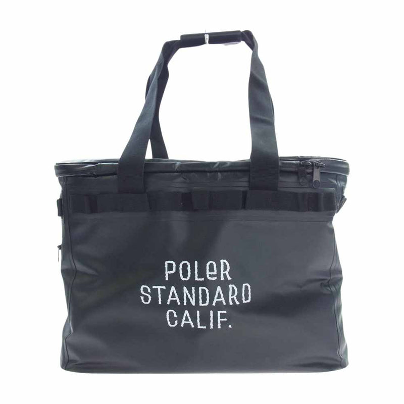 ポーラー POLER SD MINI SOFT CONTAINER ソフト コンテナー ショルダーバッグ ブラック系 30L【中古】