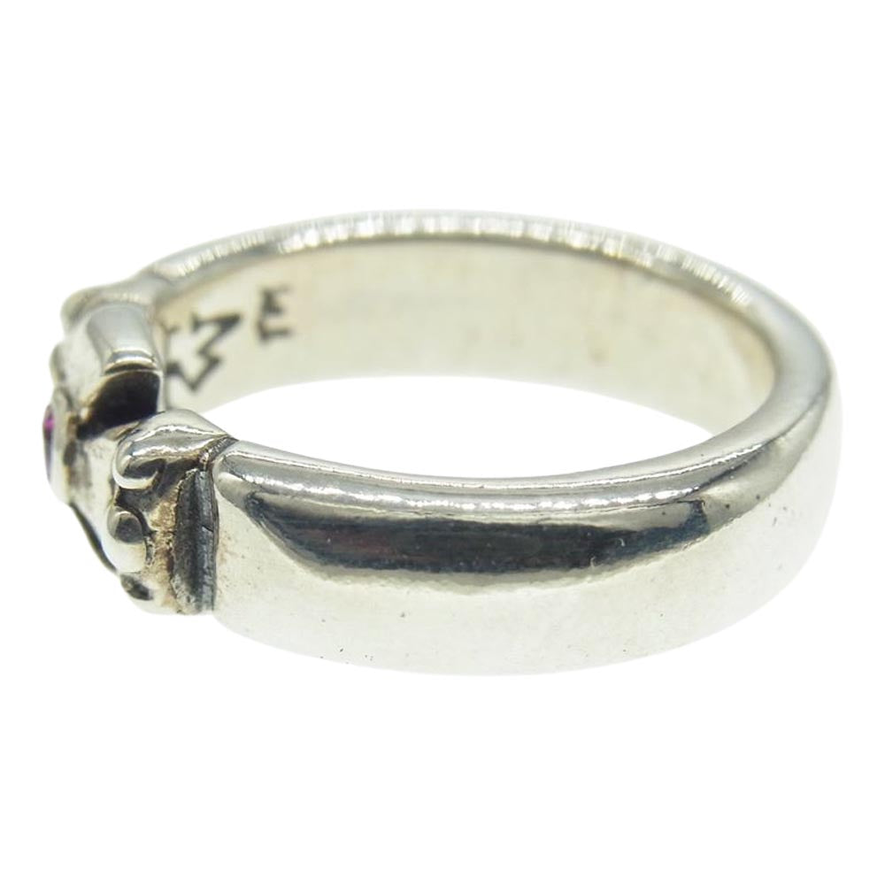 TRAVIS WALKER トラヴィスワーカー SINGLE FORMEE RING シングル フォーミー 1ストーン リング シルバー系 9号【中古】