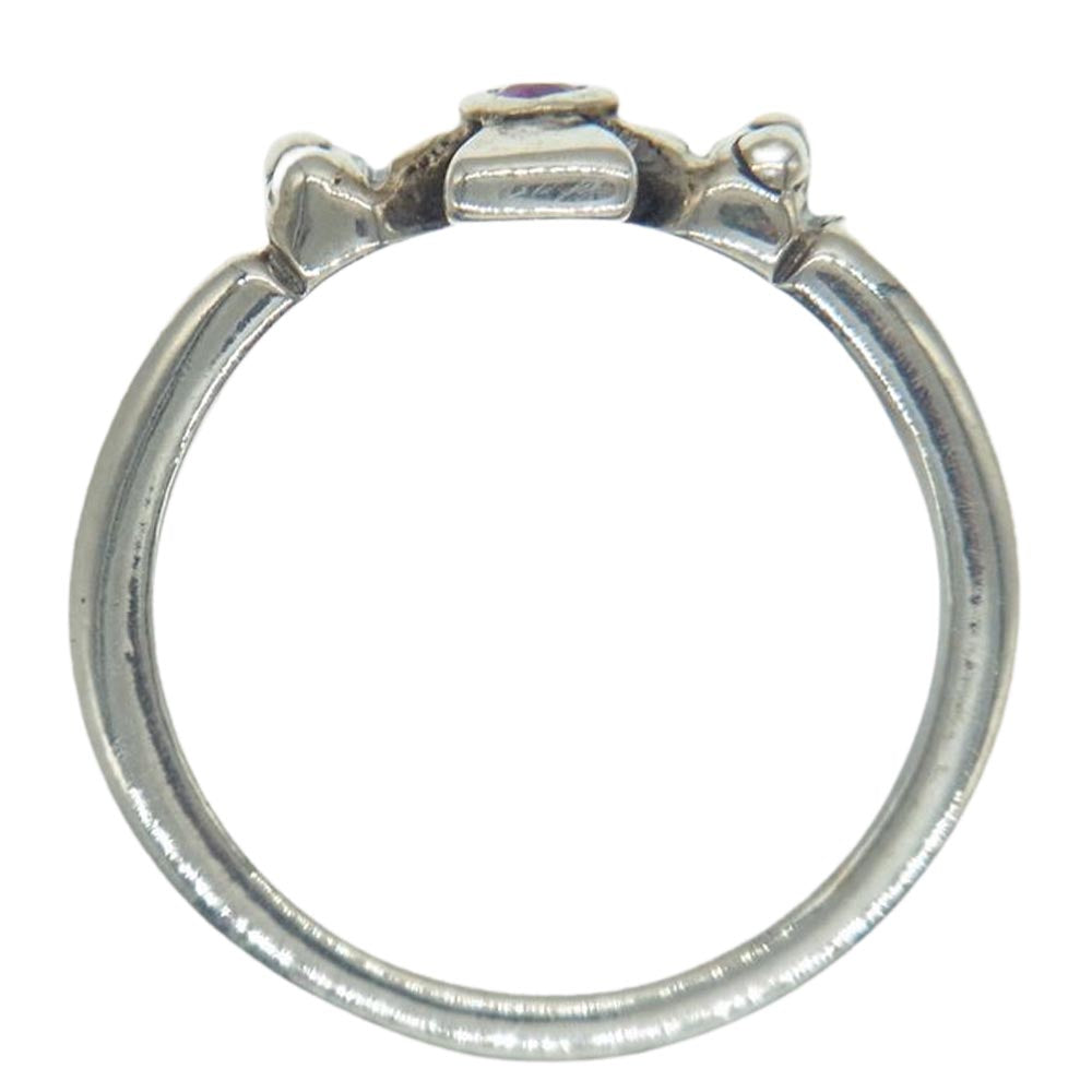 TRAVIS WALKER トラヴィスワーカー SINGLE FORMEE RING シングル フォーミー 1ストーン リング シルバー系 9号【中古】