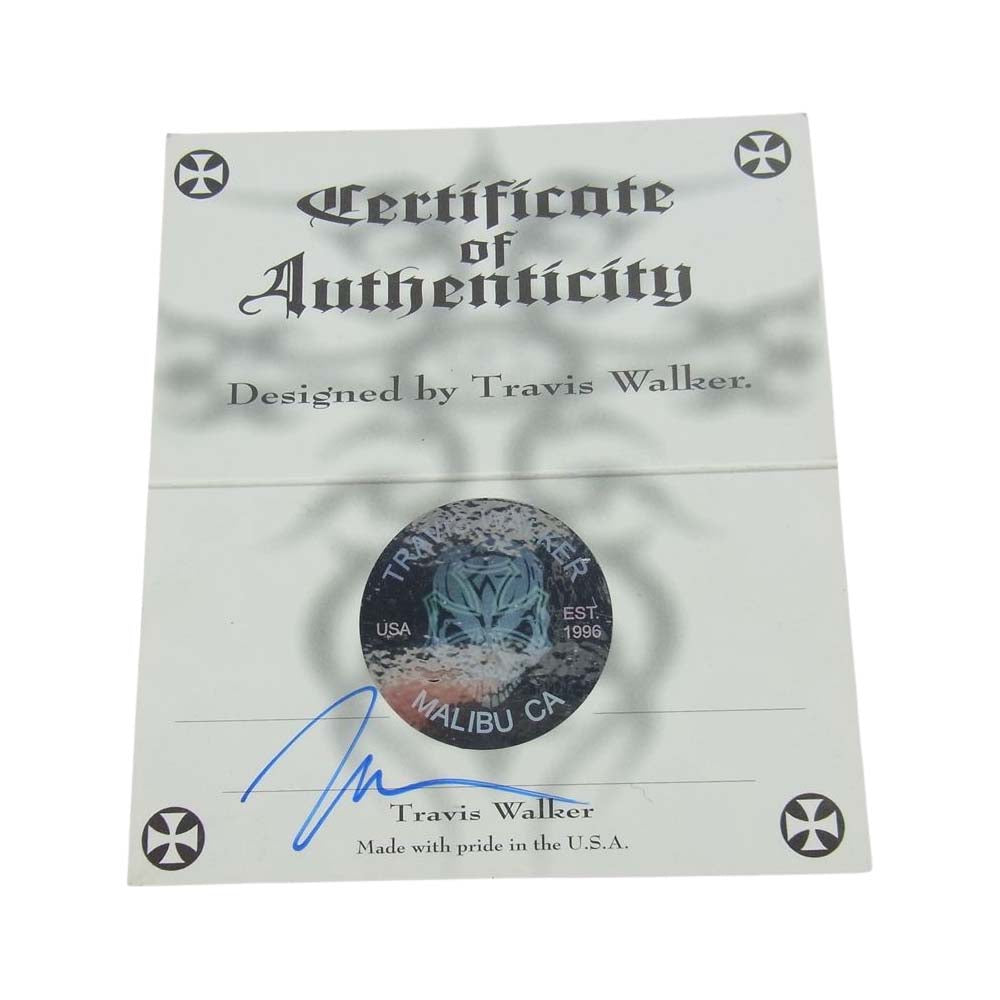 TRAVIS WALKER トラヴィスワーカー ARROW CROSS CHARM アロークロス チャーム  ペンダントトップ シルバー系【中古】