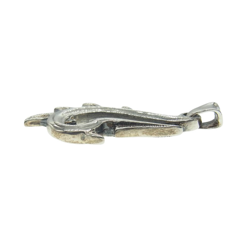 TRAVIS WALKER トラヴィスワーカー FISH HOOK CHARM フィッシュ フック ペンダントトップ シルバー系【中古】
