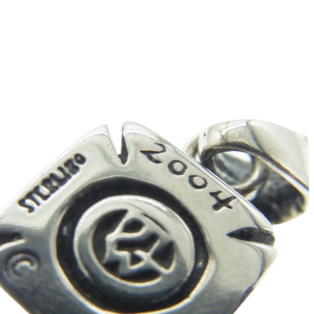 TRAVIS WALKER トラヴィスワーカー D CROSS CHARM ダブルクロス ペンダントトップ シルバー系【中古】