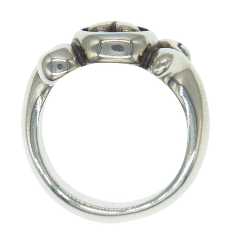 TRAVIS WALKER トラヴィスワーカー FANCY HEART RING ファンシー ハート リング シルバー系 9号【中古】