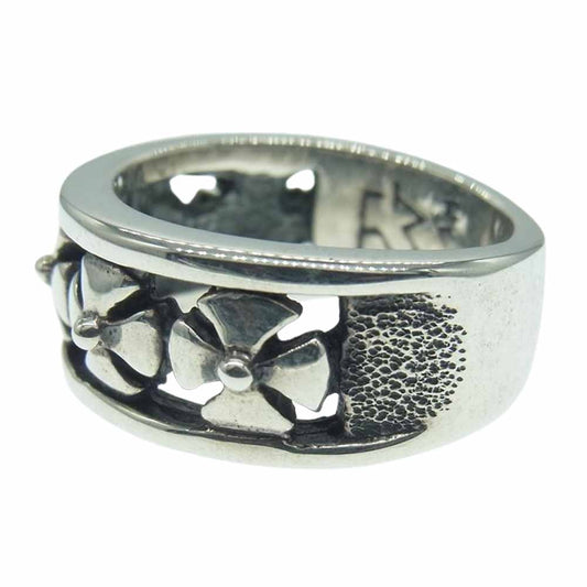 TRAVIS WALKER トラヴィスワーカー CROSS CHANNEL RING クロス リング シルバー系 18号【中古】