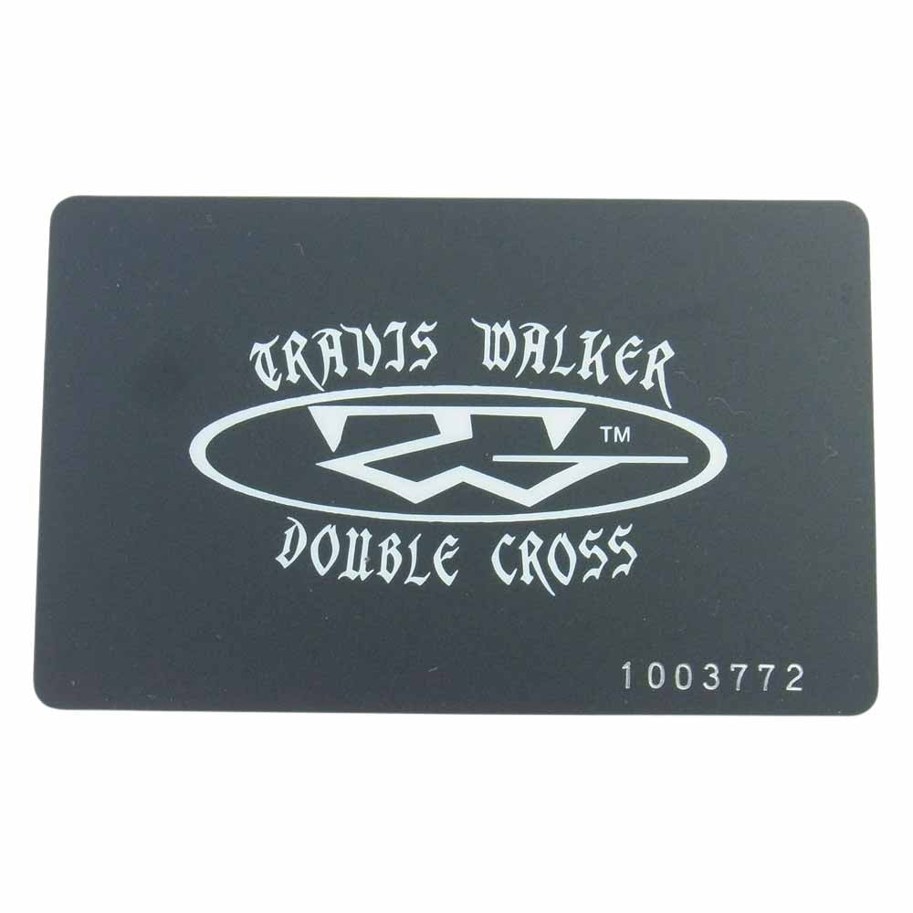 TRAVIS WALKER トラヴィスワーカー CROSS CHANNEL RING クロス リング シルバー系 18号【中古】