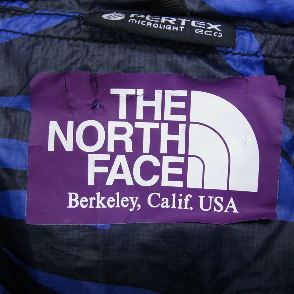 THE NORTH FACE ノースフェイス NP2335N PURPLE LABEL パープルレーベル Mountain Wind Parka マウンテン ウインド パーカー ナイロン ジャケット ブルー系 XL【中古】