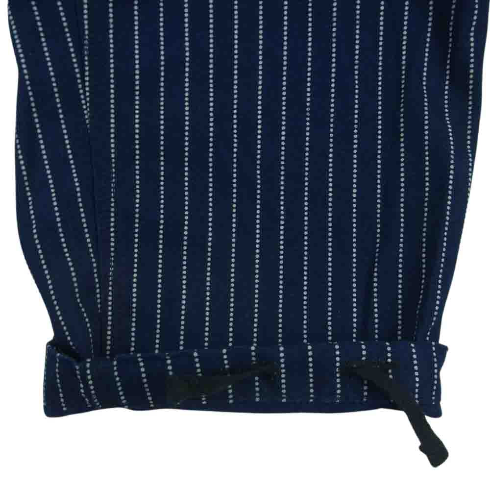 Engineered Garments エンジニアードガーメンツ ウォバッシュ ストライプ ペインター パンツ ダークネイビー系 M【中古】