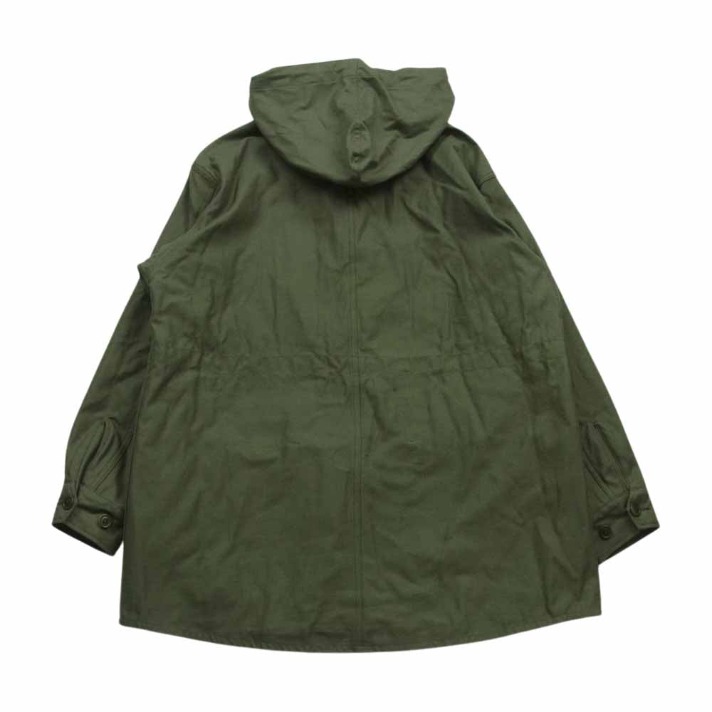 Nigel Cabourn ナイジェルケーボン 8045-00-00002 M-43 モディファイド ミリタリー フード コート カーキ系 46【中古】