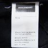 DESCENDANT ディセンダント ブラックストレート デニム パンツ ブラック系 1【中古】
