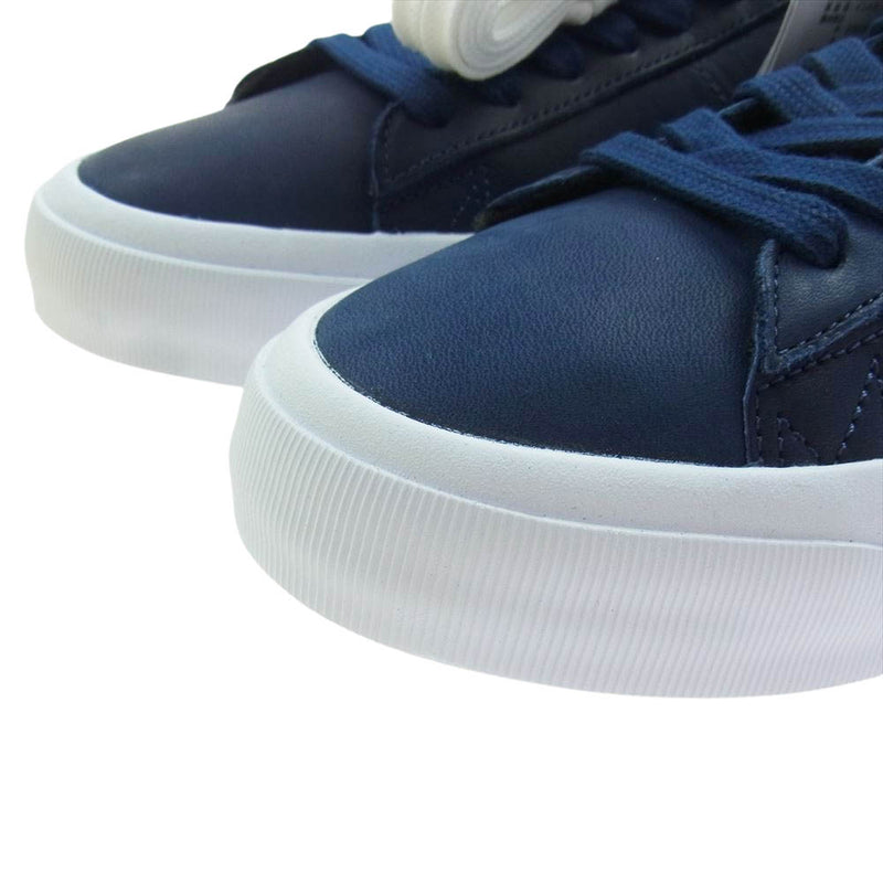 NIKE ナイキ ZOOM BLAZER LOW PRO GT PRM スケート ボーディング ズーム ブレザー ロー グラント テイラー スニーカー ネイビー系 28cm【新古品】【未使用】【中古】