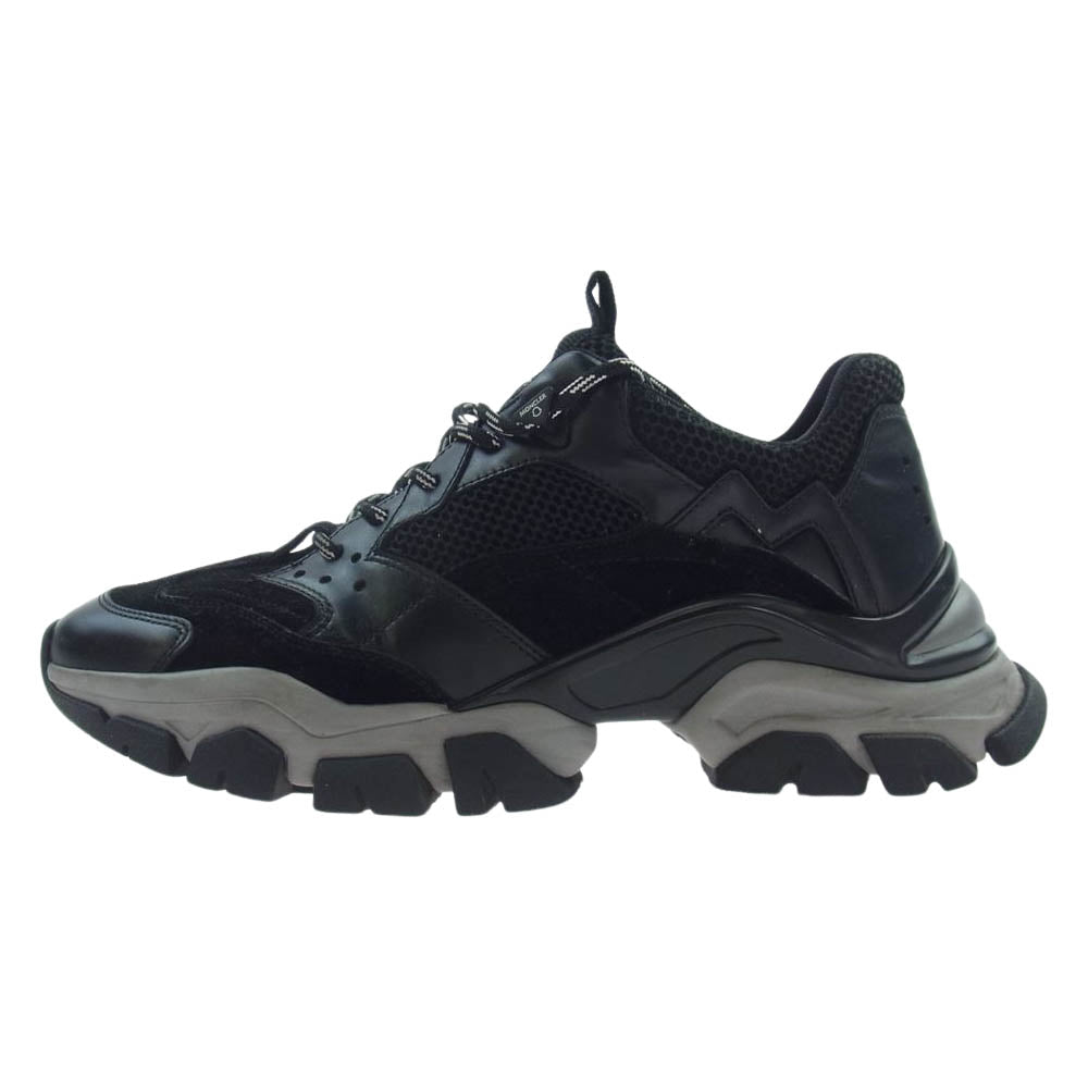 MONCLER モンクレール TERRY SCARPA  スニーカー ブラック系 40【中古】