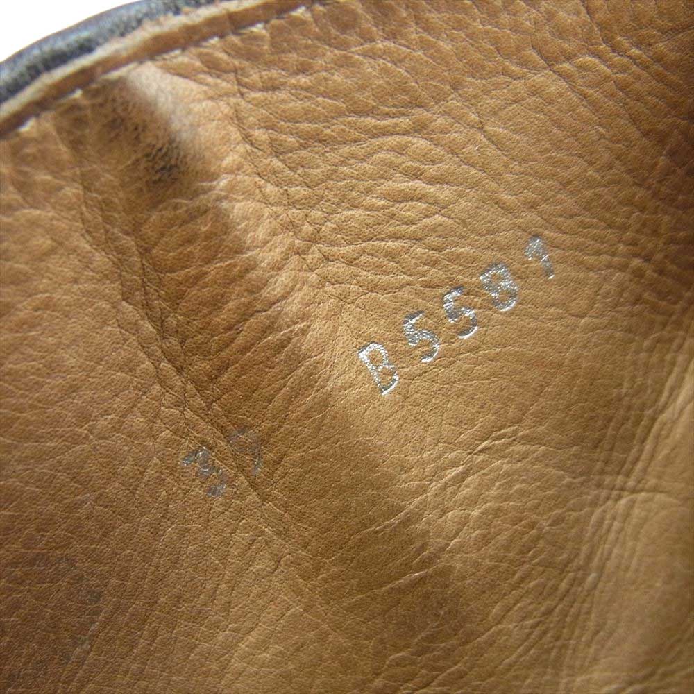BUTTERO ブッテロ × BARNEYS NEW YORK バーニーズニューヨーク 別注 スエード サイドジップ ブーツ ネイビー系 39【中古】