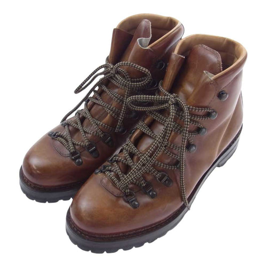 MARMOLADA マルモラーダ F.lli Giacometti  レザー マウンテンブーツ トレッキングブーツ ブラウン ブラウン系 41【中古】