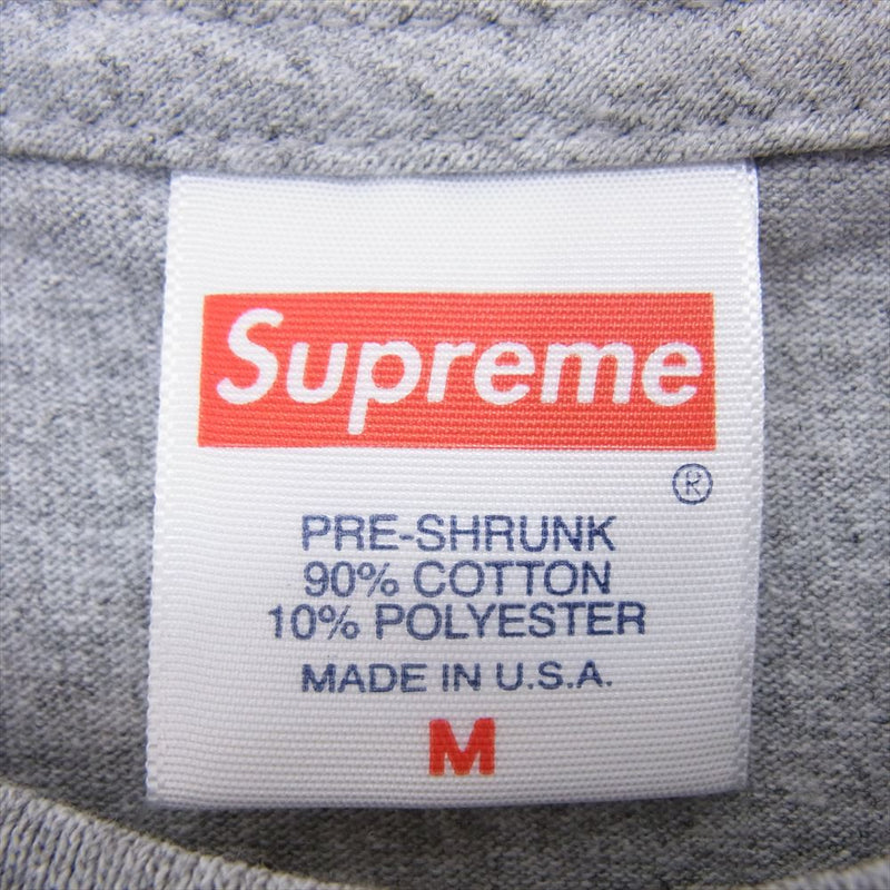 Supreme シュプリーム 23SS Smoke Tee スモーク 半袖 Tシャツ グレー系 M【新古品】【未使用】【中古】