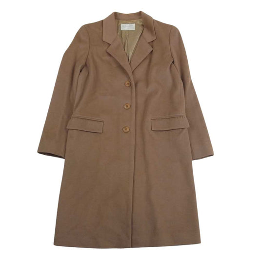 agnes b. アニエスベー 28095 ウール チェスターコート ベージュ系 2【中古】