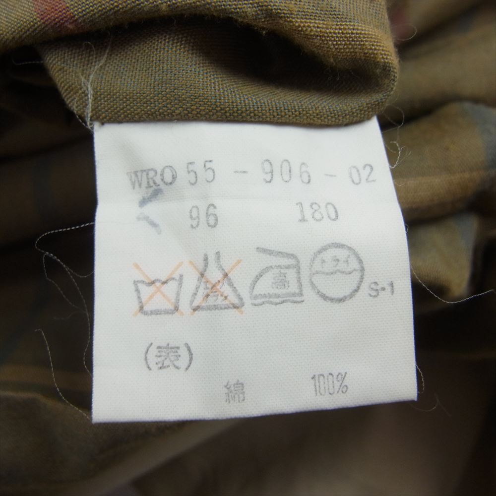 BURBERRY バーバリー 55-906-02 70s~80s 裏地チェック トレンチ コート ベージュ系【中古】