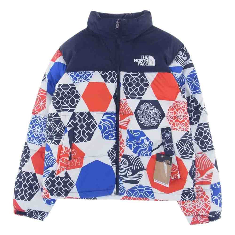 THE NORTH FACE ノースフェイス NF0A5IX43H1 1996 Retro Nuptse IC Geo Print Jacket IC ジオ プリント レトロ ヌプシ ダウン ジャケット S マルチカラー系 S【新古品】【未使用】【中古】