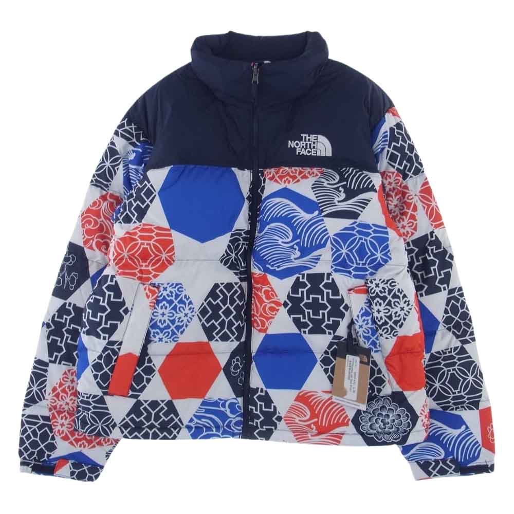 THE NORTH FACE ノースフェイス NF0A5IX43H1 1996 Retro Nuptse IC Geo Print Jacket IC ジオ プリント レトロ ヌプシ ダウン ジャケット L マルチカラー系 L【新古品】【未使用】【中古】