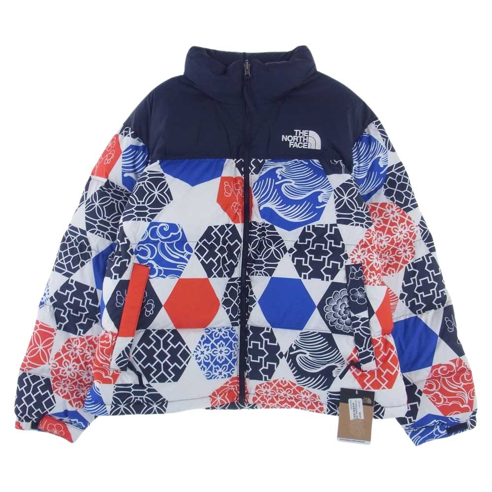 THE NORTH FACE ノースフェイス NF0A5IX43H1 1996 Retro Nuptse IC Geo Print Jacket IC ジオ プリント レトロ ヌプシ ダウン ジャケット XL マルチカラー系 XL【中古】