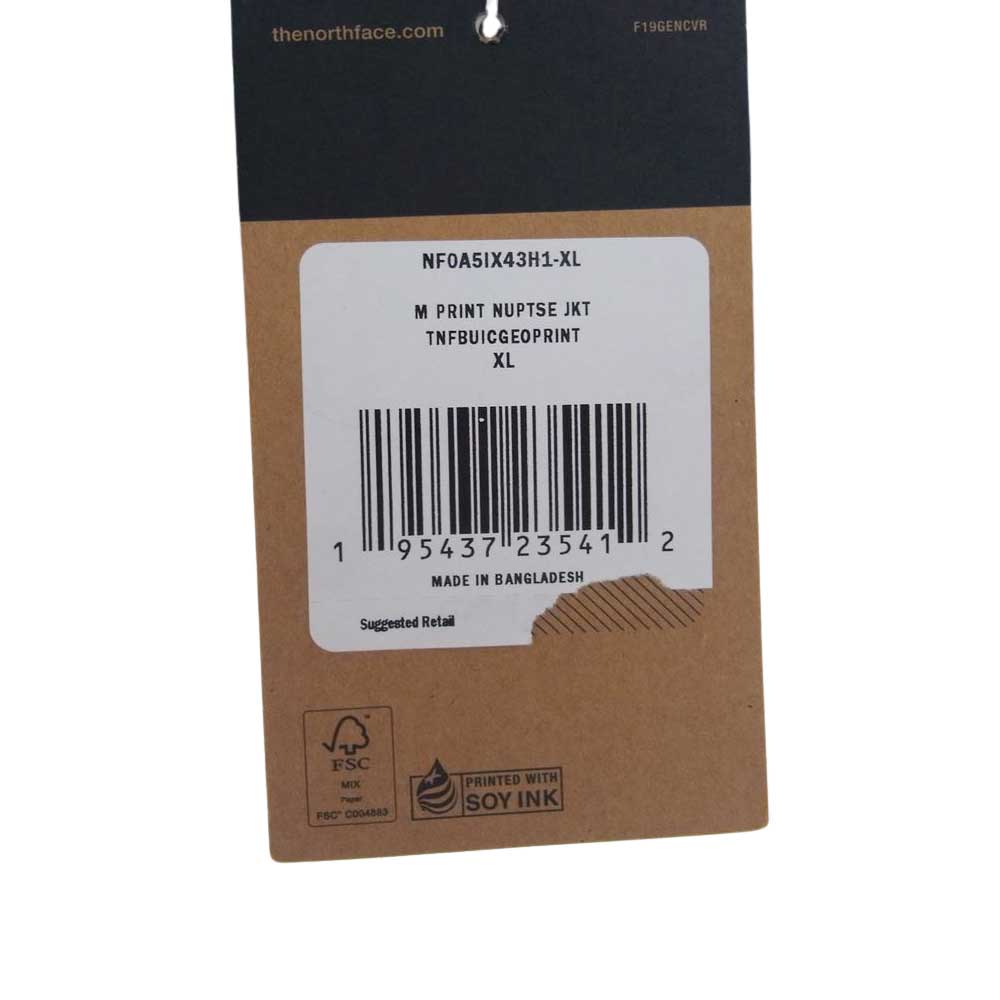 THE NORTH FACE ノースフェイス NF0A5IX43H1 1996 Retro Nuptse IC Geo Print Jacket IC ジオ プリント レトロ ヌプシ ダウン ジャケット XL マルチカラー系 XL【中古】