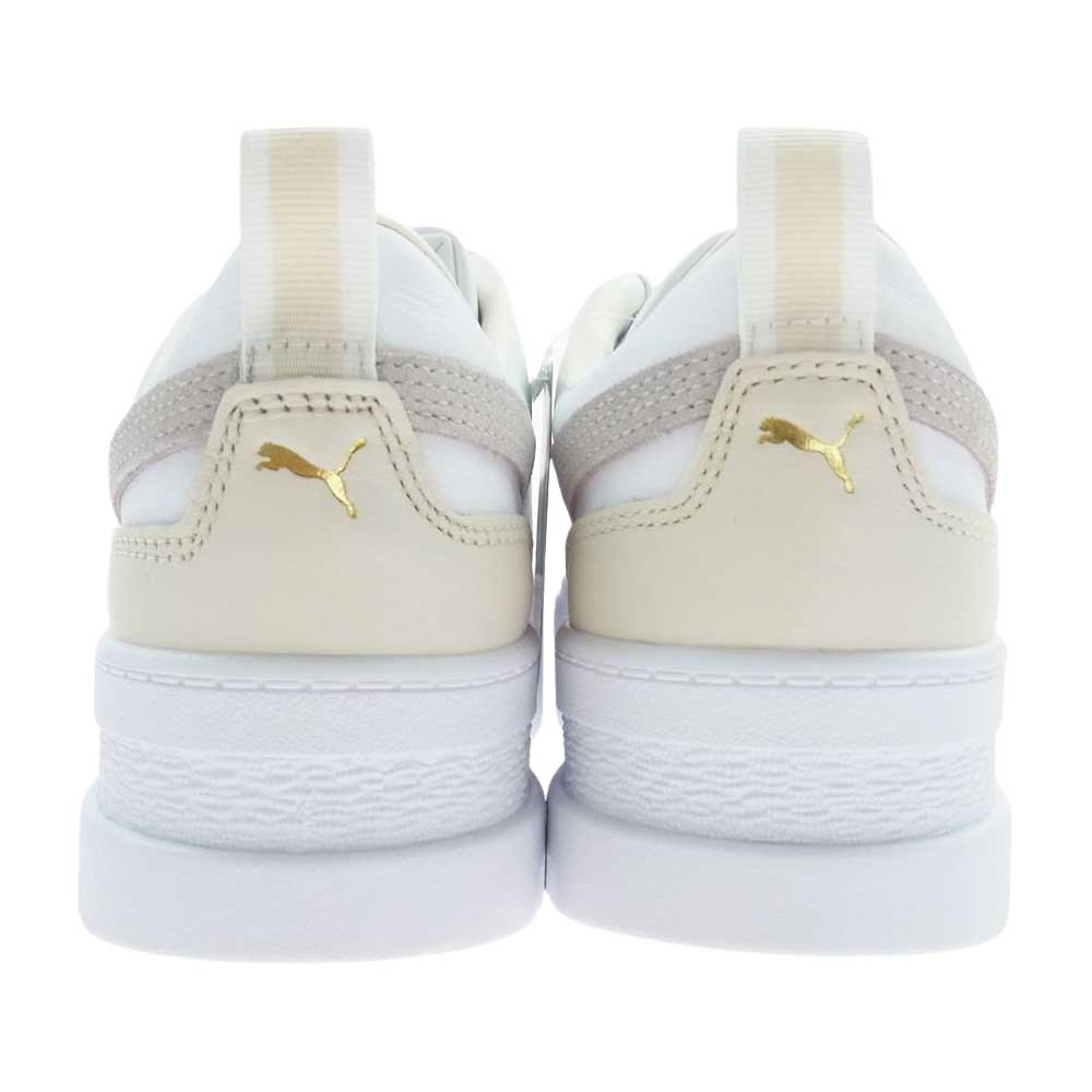 PUMA プーマ  381983_3112 メイズ レザー スニーカー ホワイト系 26.0cm【新古品】【未使用】【中古】