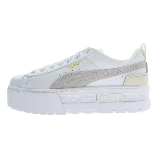 PUMA プーマ  381983_3112 メイズ レザー スニーカー ホワイト系 26cm【新古品】【未使用】【中古】