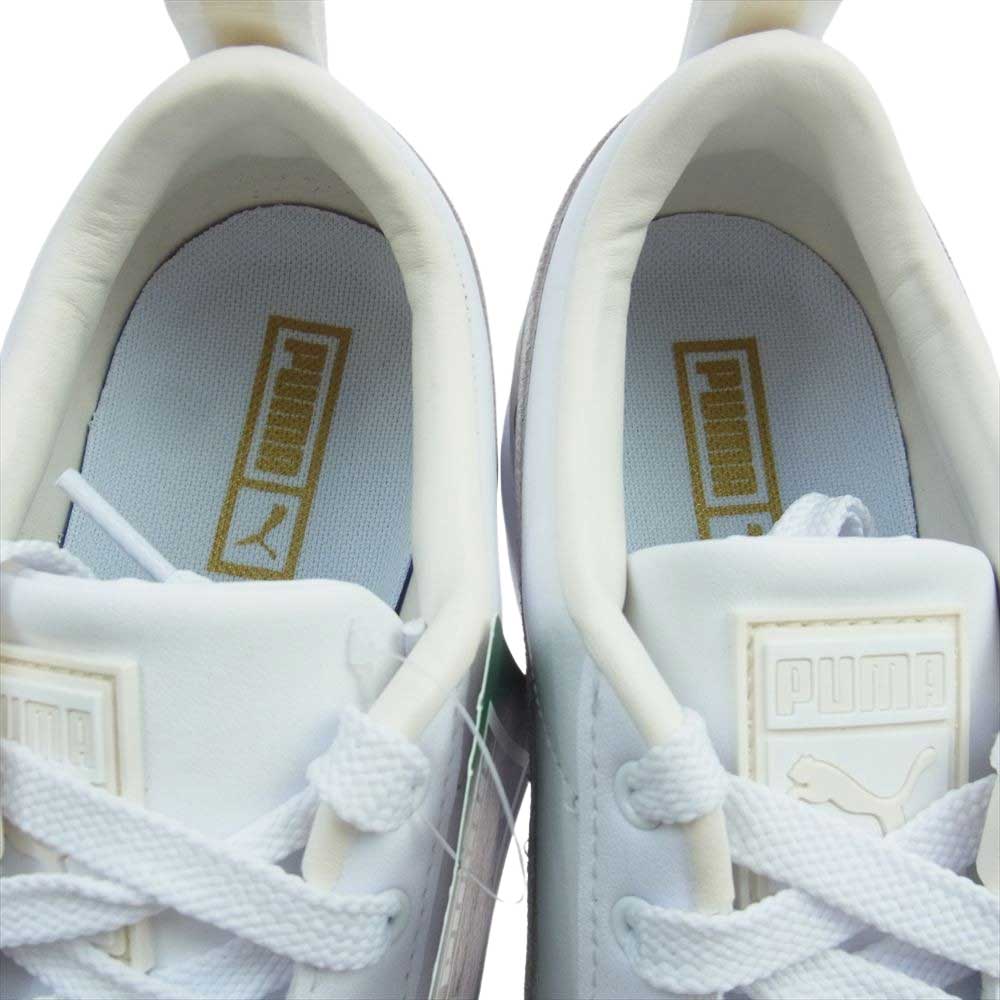 PUMA プーマ  381983_3112 メイズ レザー スニーカー ホワイト系 26cm【新古品】【未使用】【中古】