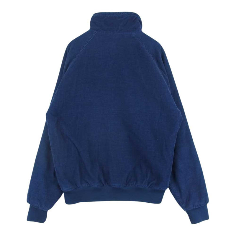 スポーツマスター polarfleece フリース コーデュロイ ジャケット アメリカ製 ネイビー系 S【中古】